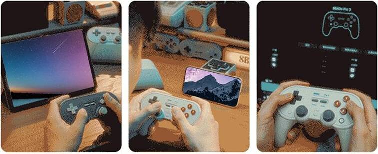 8Bitdo Pro 3 Gamepad Wireless Controller