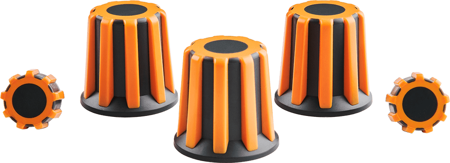 Racing simulator Asetek Orange Knapper Racing Simulator Tilbehør