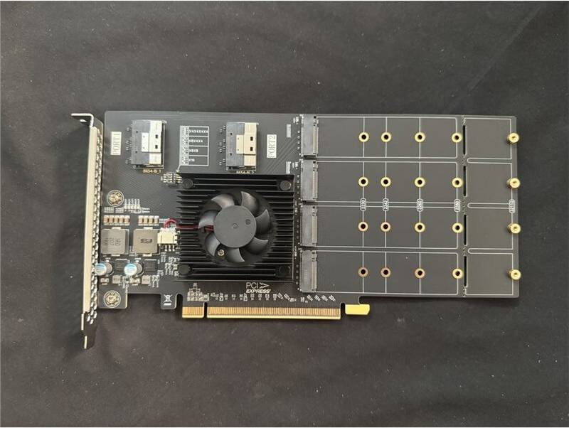 Typecat High Speed PCIe Extension Card Adapter PLX8749