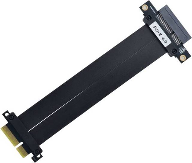 Pcie 4.0 motherboard Zandona PCIe 4.0 X4 Riser Cable GPU Card Extension Adapter