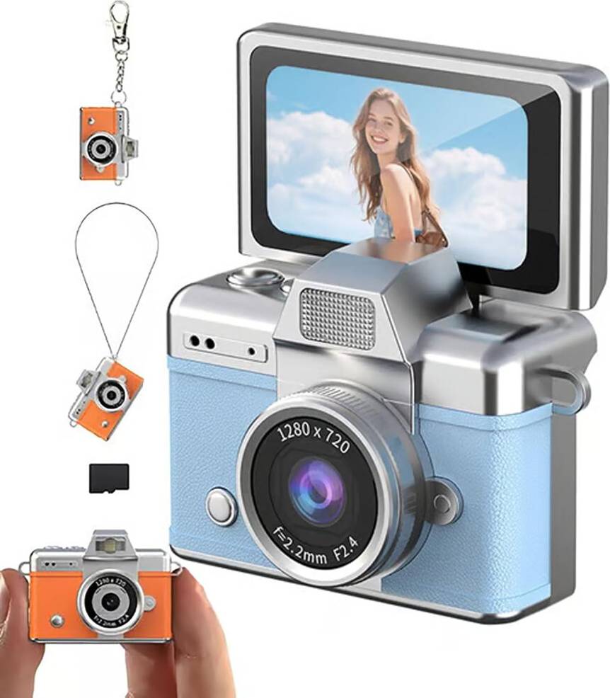 Mini Keychain Digital Camera 1080p