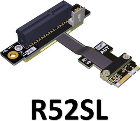 M.2 wifi card YINGHUA M.2 WiFi A E Key To PCI-e 4x x4 Riser PCI Extender Adapter Ribbon Cable