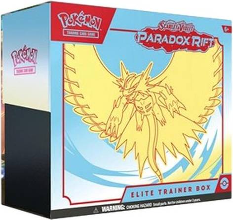Pokemon elite trainer box Pokémon Paradox Rift Roaring Moon Elite Trainer Box