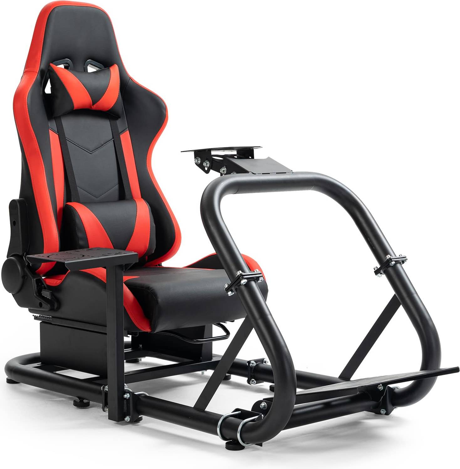 Racing simulator seat Alloy Racing Simulator Cockpit - Red