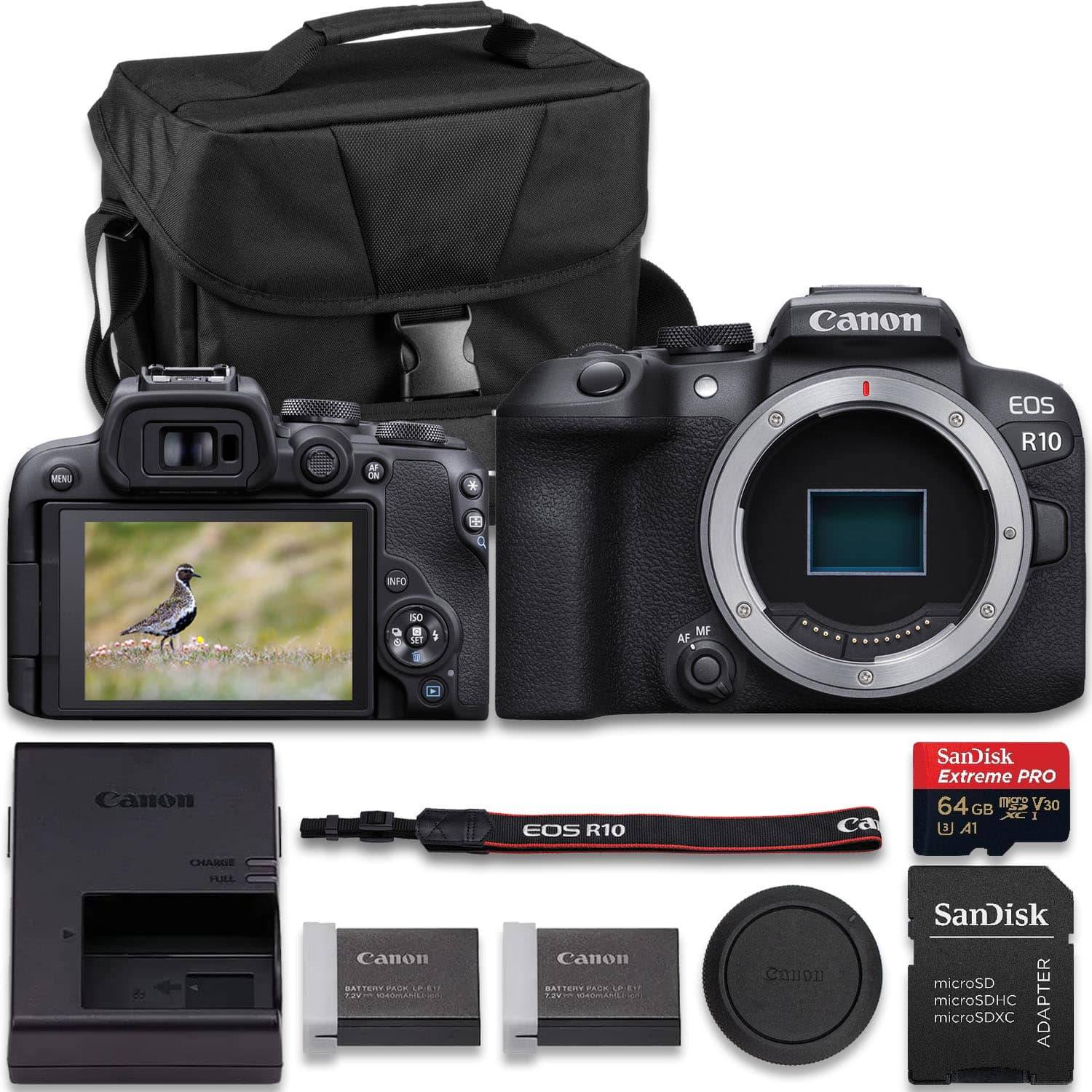 Canon eos r10 Canon EOS R10 Mirrorless Camera 64GB