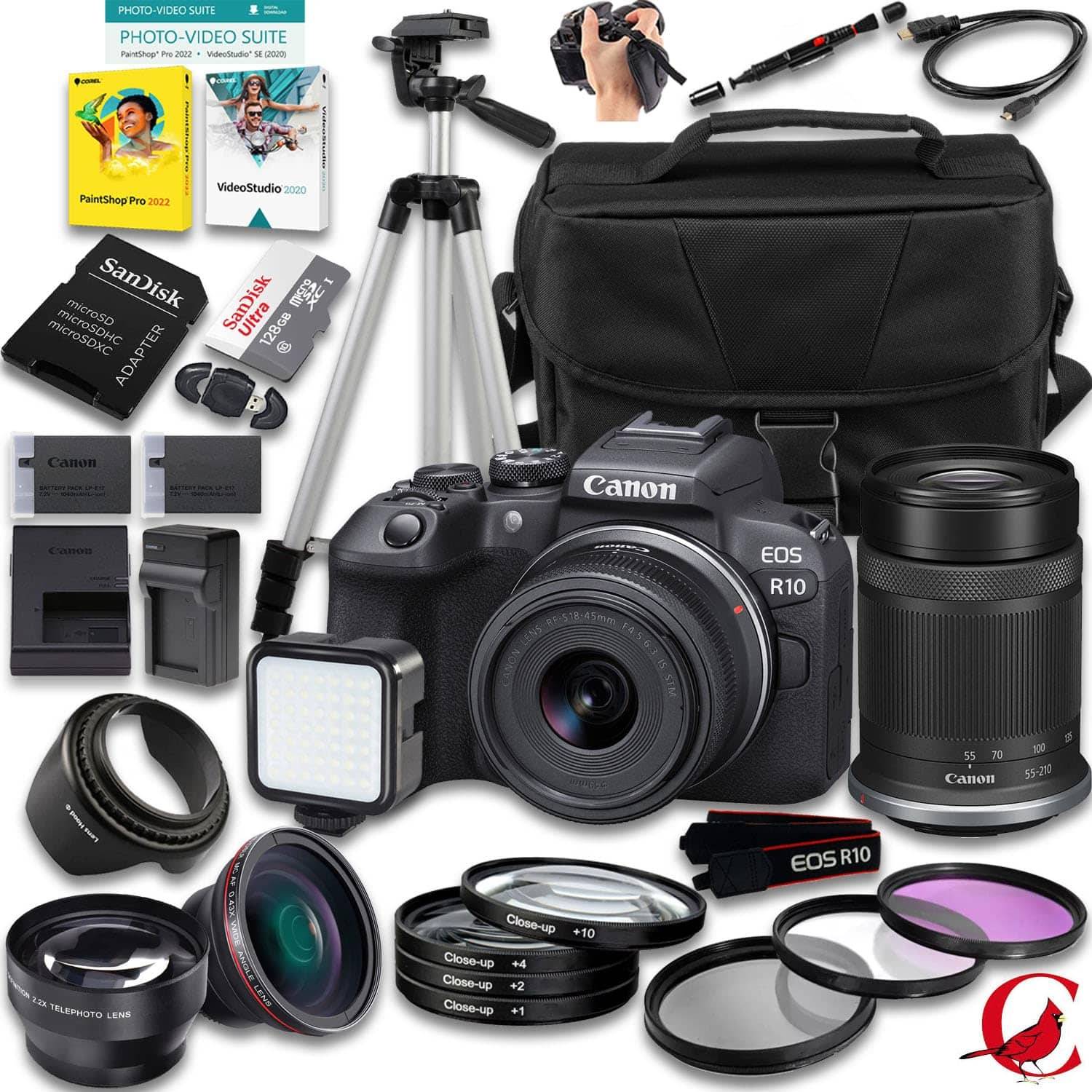 Canon eos r10 Canon EOS R10 Mirrorless Camera 18-45mm Lens