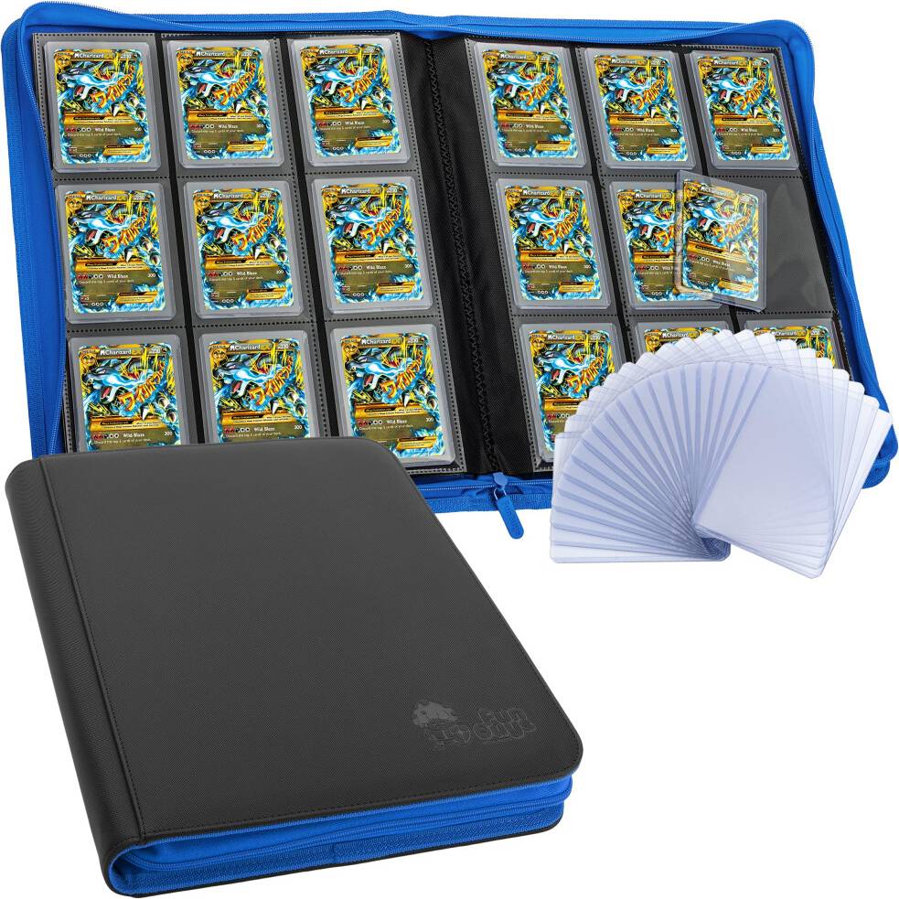 Pokemon trading cards FunGuys Toploader Binder Trading Card Storage 252 9