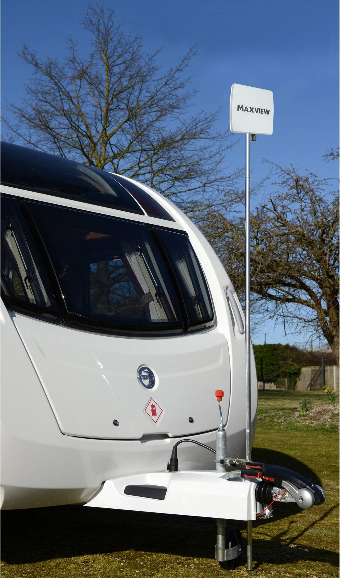 MaxView Mast With Jockey Wheel Bracket for Router Set