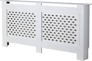 Large radiator covers B&Q White Extra Large Radiator Cover