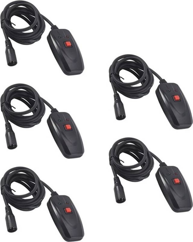 Typecat 5Pcs Fog Machine Wired Remote Control