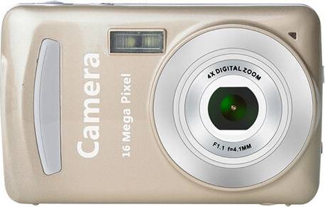 2.4-Inch 16MP 720p Mini Digital Camera - Gold