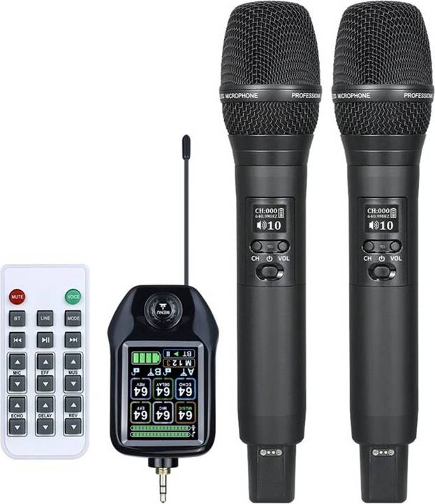 Typecat 2 Channel Wireless Handheld Microphone