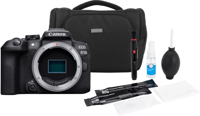 Eos r10 Canon EOS R10 BlueBuilt Starterkit - Black