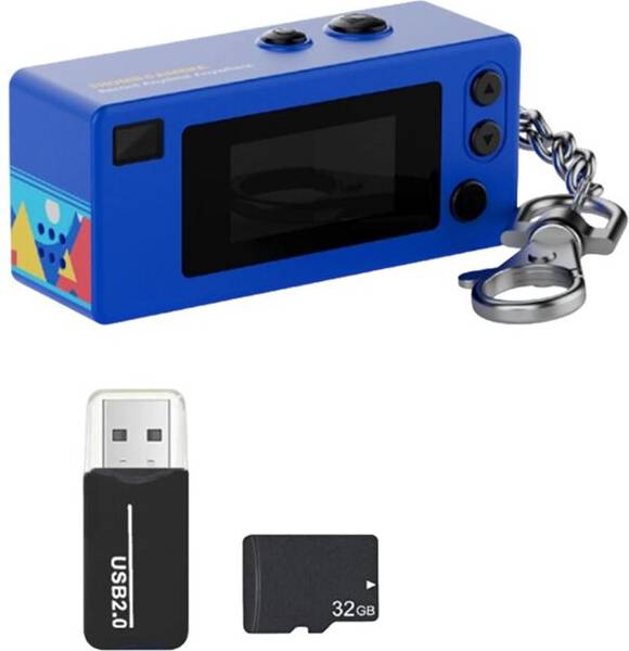 0.96 Inch Action Retro Keychain Camera