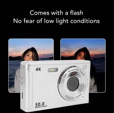Compact Digital Camera 4K 50MP