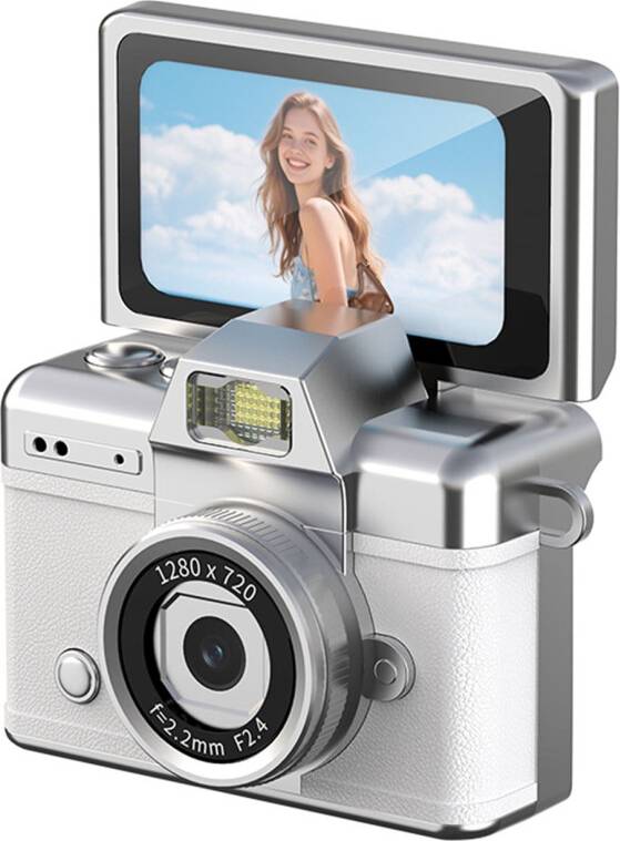 Digital Keychain Camera - Silver