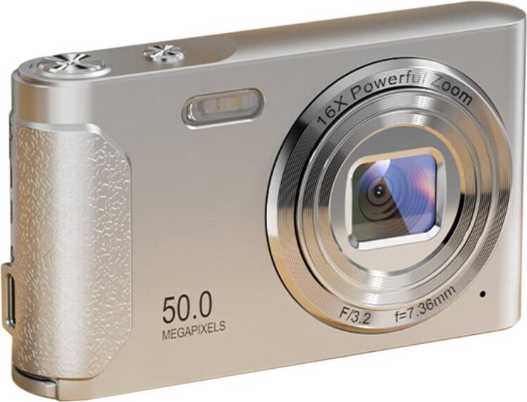 Silver CCD Digital Camera 2.4 Inch Screen