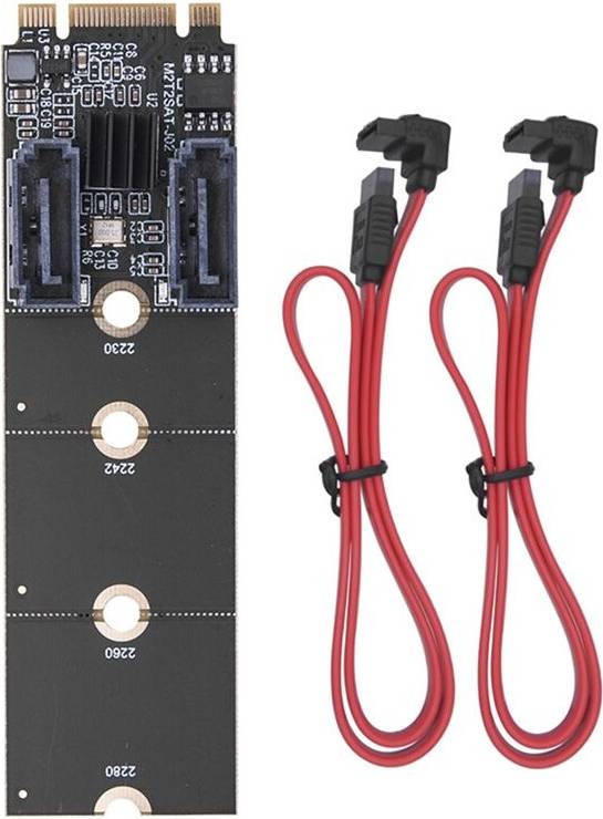 Typecat M2 NVME to SATA3.0 Adapter 6Gbps Riser Card