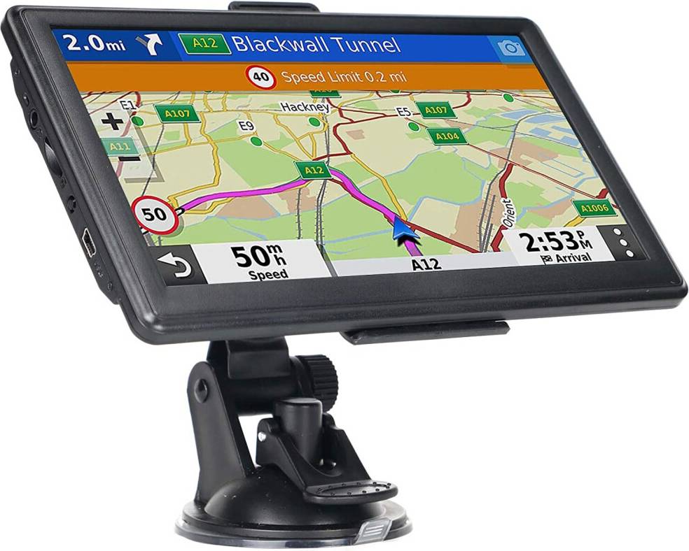 Sunvivid 7 Inch Sat Nav 5 Inch Touchscreen