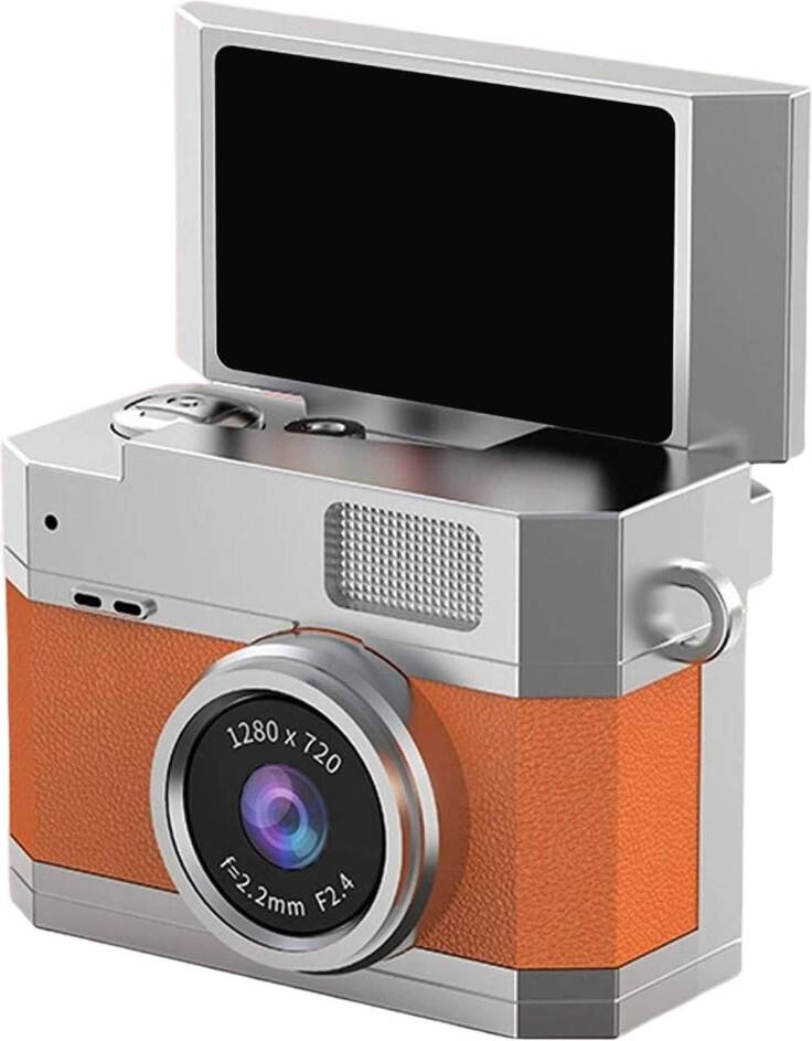 Retro Compact Digital Camera