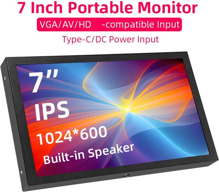 7 Inch Portable Display Monitor