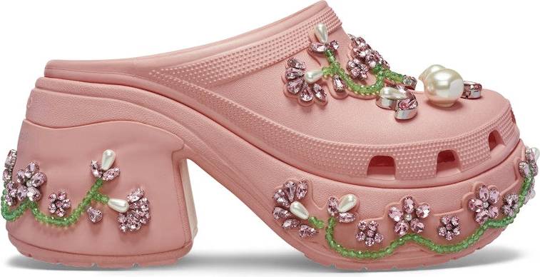 Crocs siren Crocs Siren Clog Simone Rocha Powder Pink