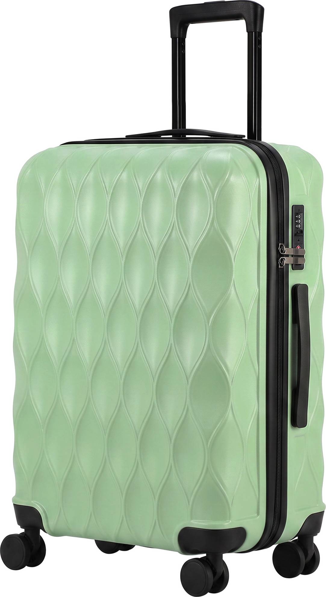 2 piece luggage set Homcom 2-Piece Hard Shell Suitcase Set 12 20 Inch