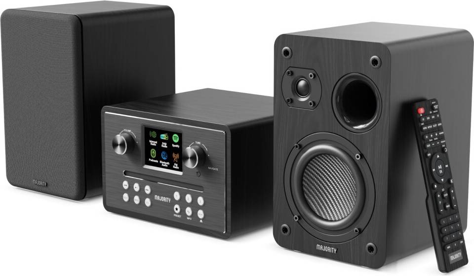 Majority HiFi Stereo System DAB DAB Player