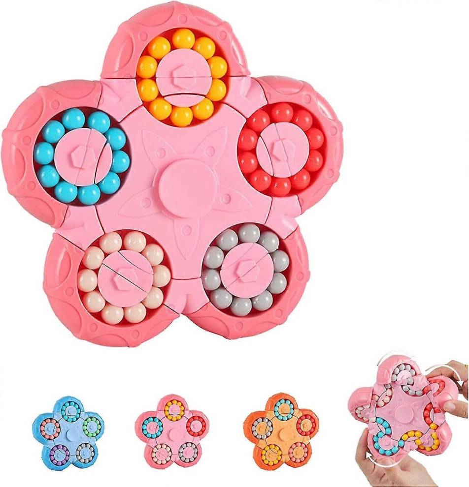 Pink Puzzle Fidget Spinner Ball Sorting