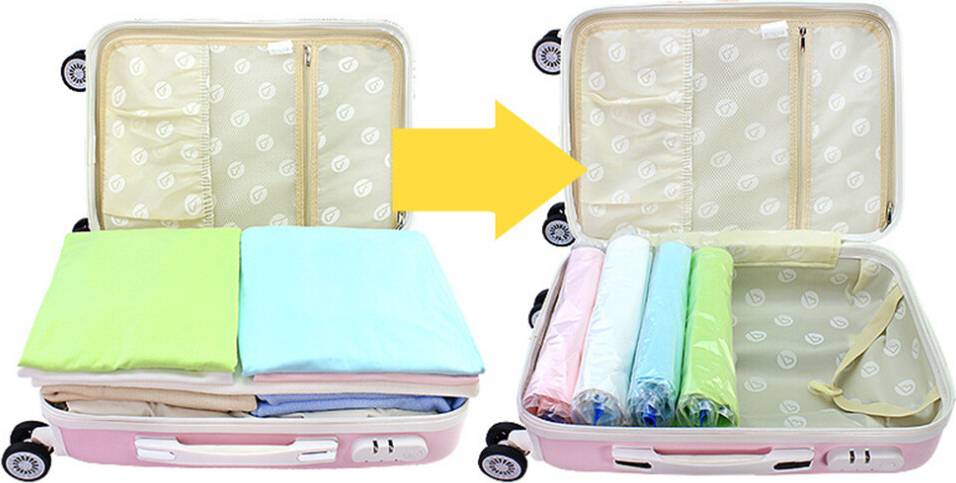 Inoomp Quilt Compression Storage Bag 5 Pcs