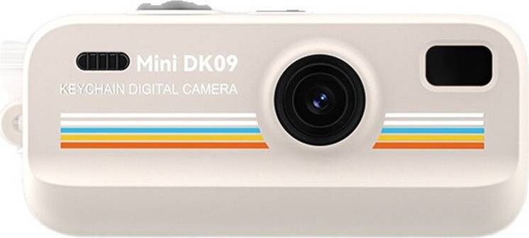 Mini Keychain Digital Camera - White