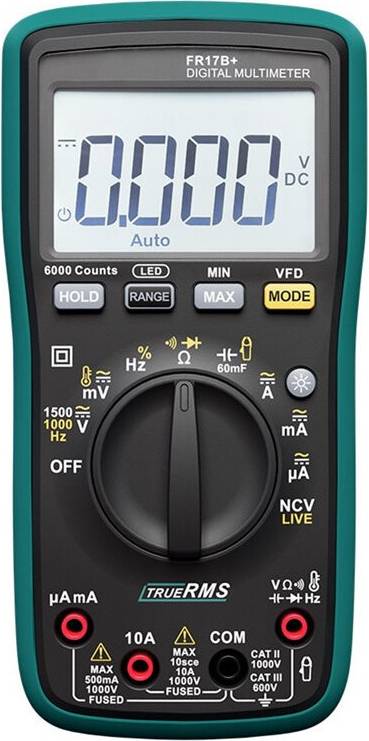 Typecat FR17B Digital Multimeter Auto Range
