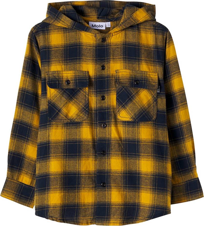 Molo Rizz Rutig Skjorta Energy Check - Brun