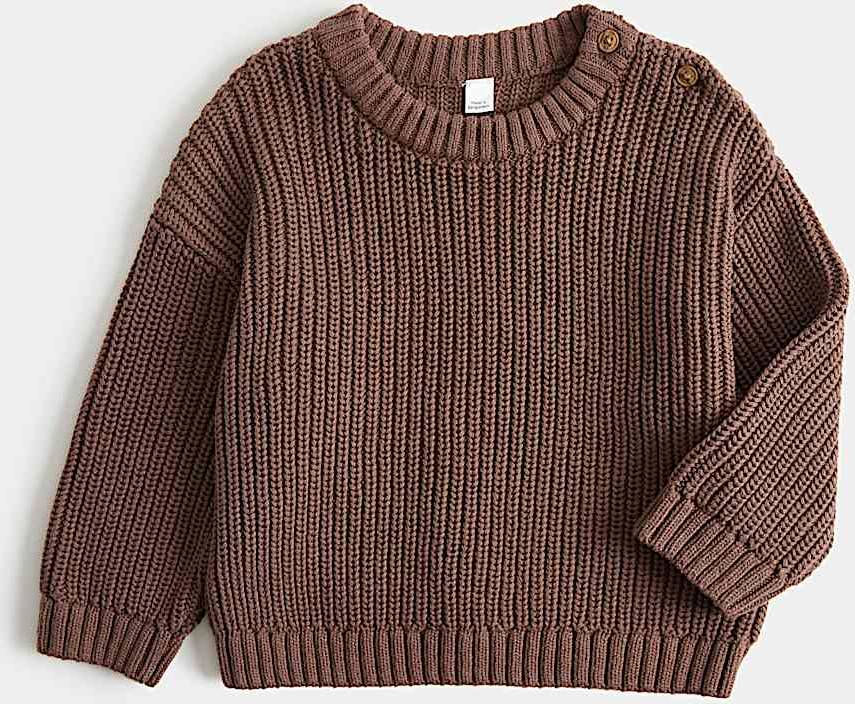 Cotton Ribbed Jumper