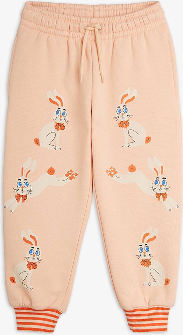 Mini Rodini Rabbit Sweatpants - Rosa