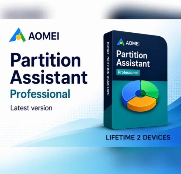 AOMEI Partition Assistant Professional Latest Version Lifetime 2 Dev Key