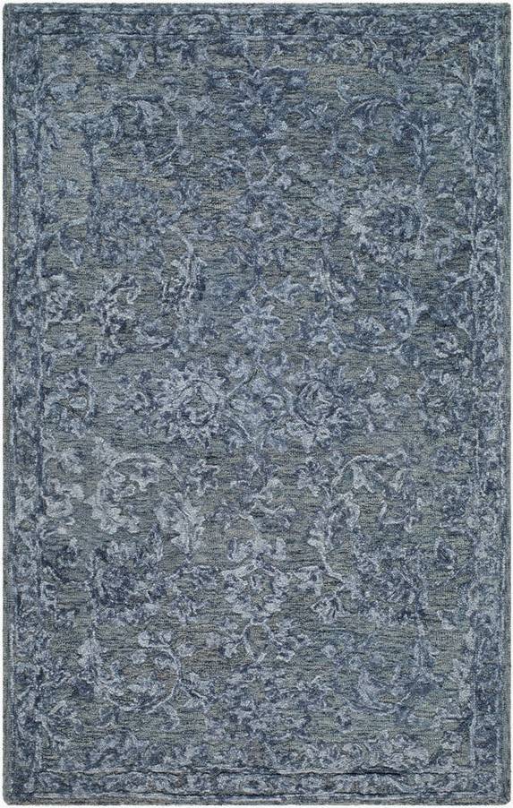 Shiv Classics Handmade Rug 5'x8' Blue