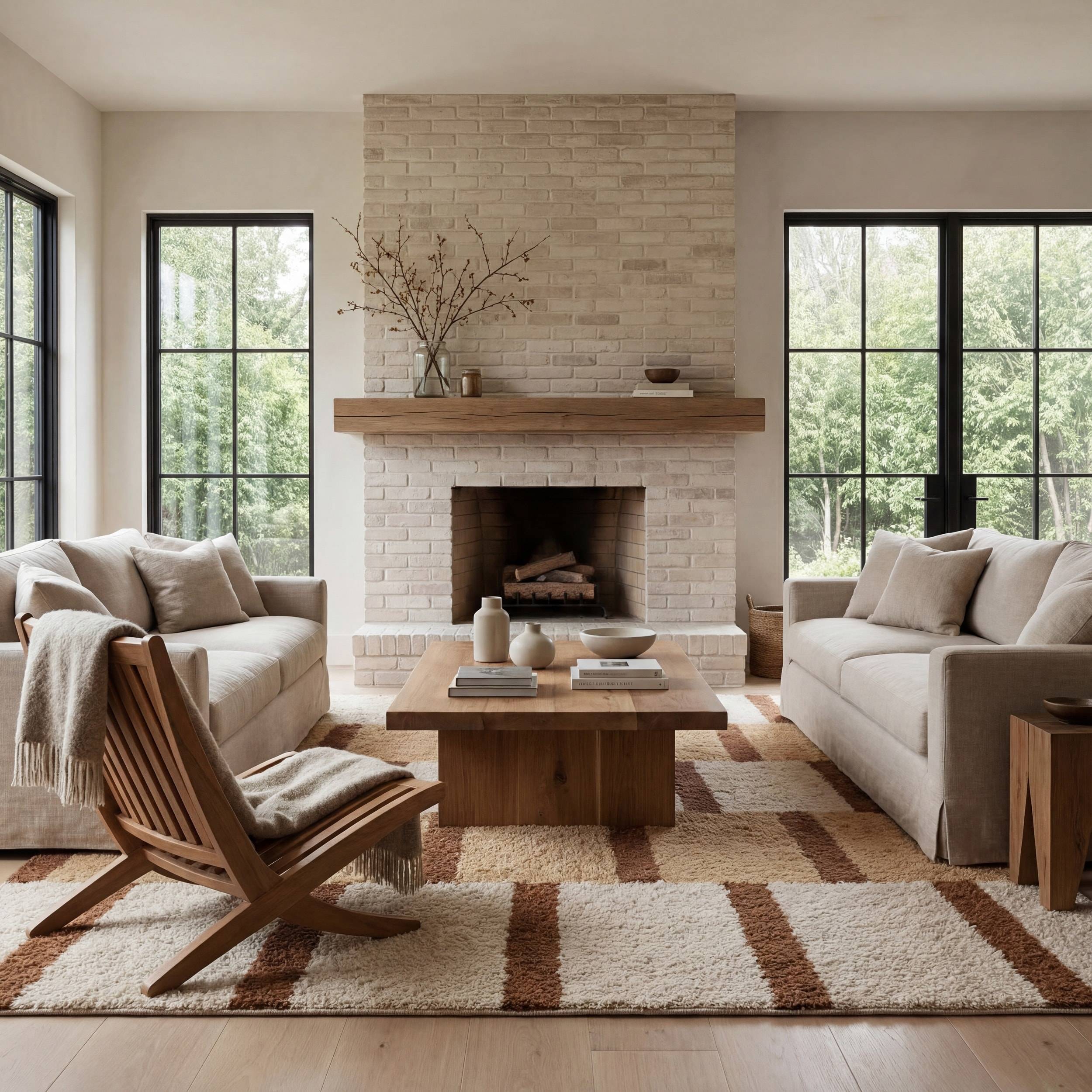 Nuloom Alouressa Striped Area Rug
