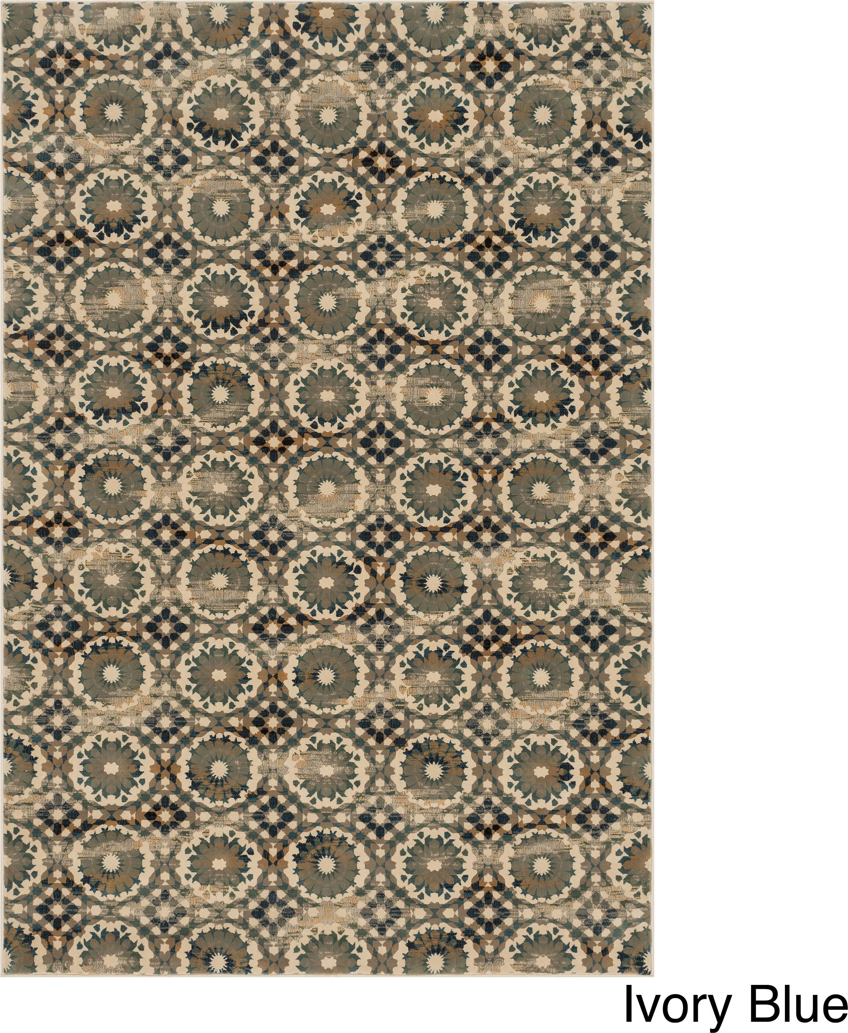 Senna Rosette Area Rug
