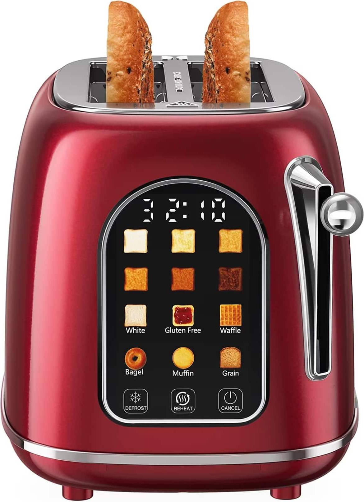 Smart Touch Screen Toaster 2 Slice