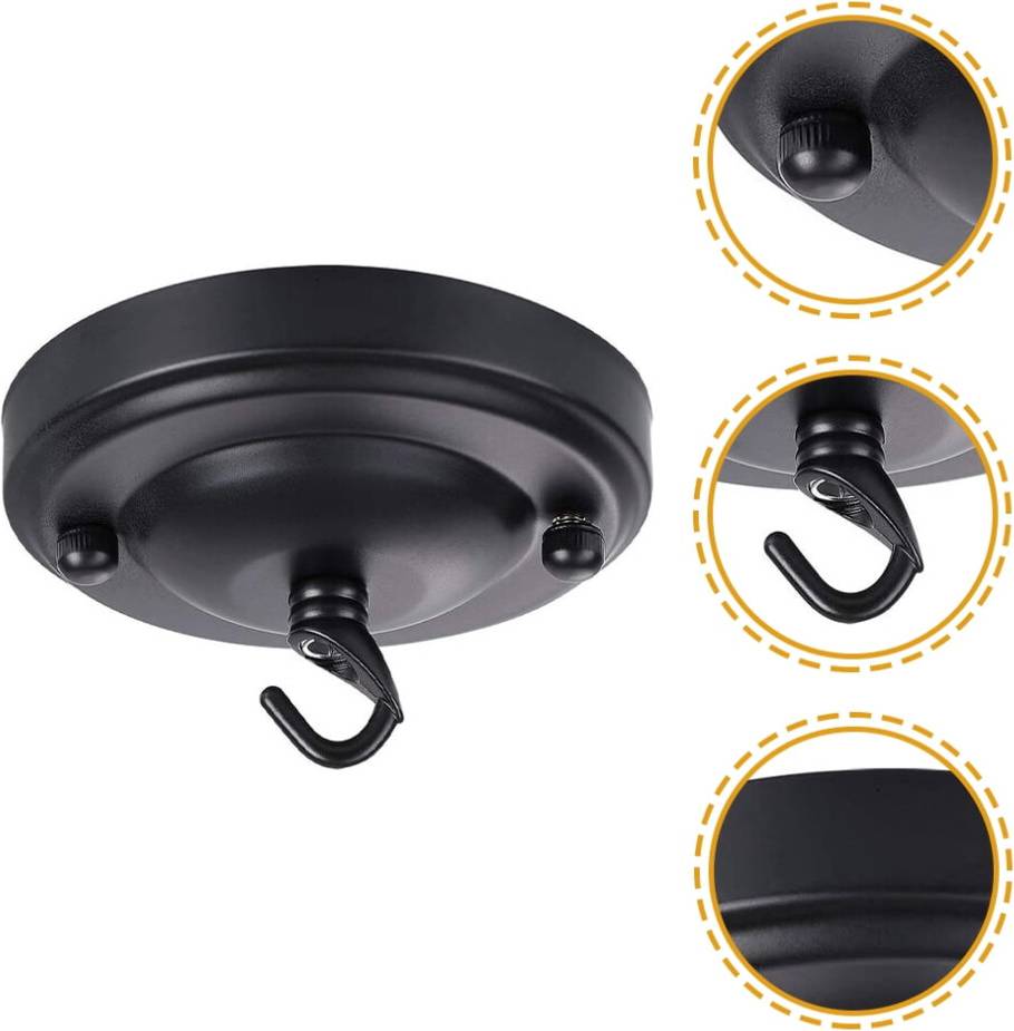 Metal Ceiling Cover Plate Set