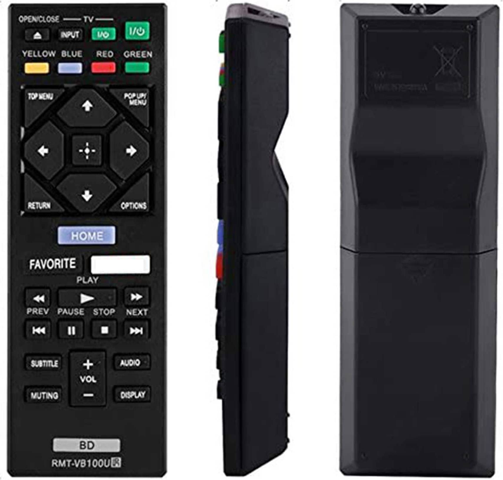 Allimity Replacement Remote Control RMT-VB100U RMT-VB201U RMT-B100U RMT-VB100I RMT-VB100M RMT-VB100E