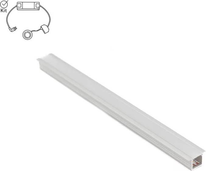 Aluminiumprofil Med LED Strip Infälld