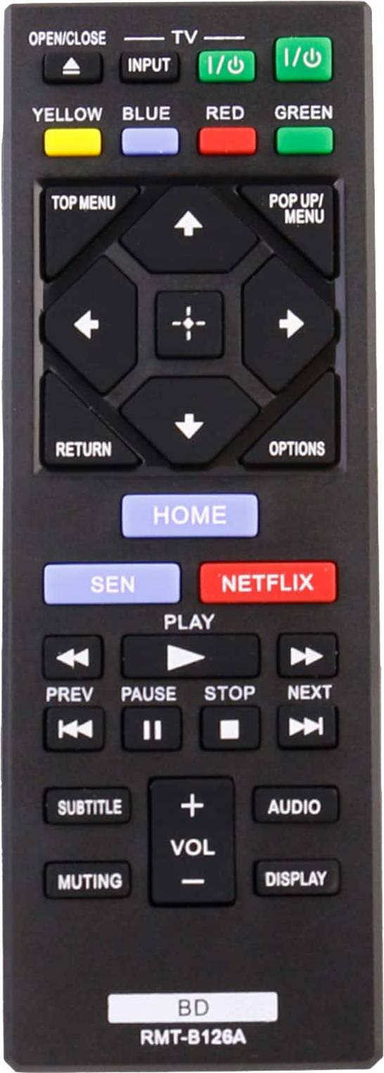 Allimity Replacement Remote Control RMT-B126A RMT-B128P