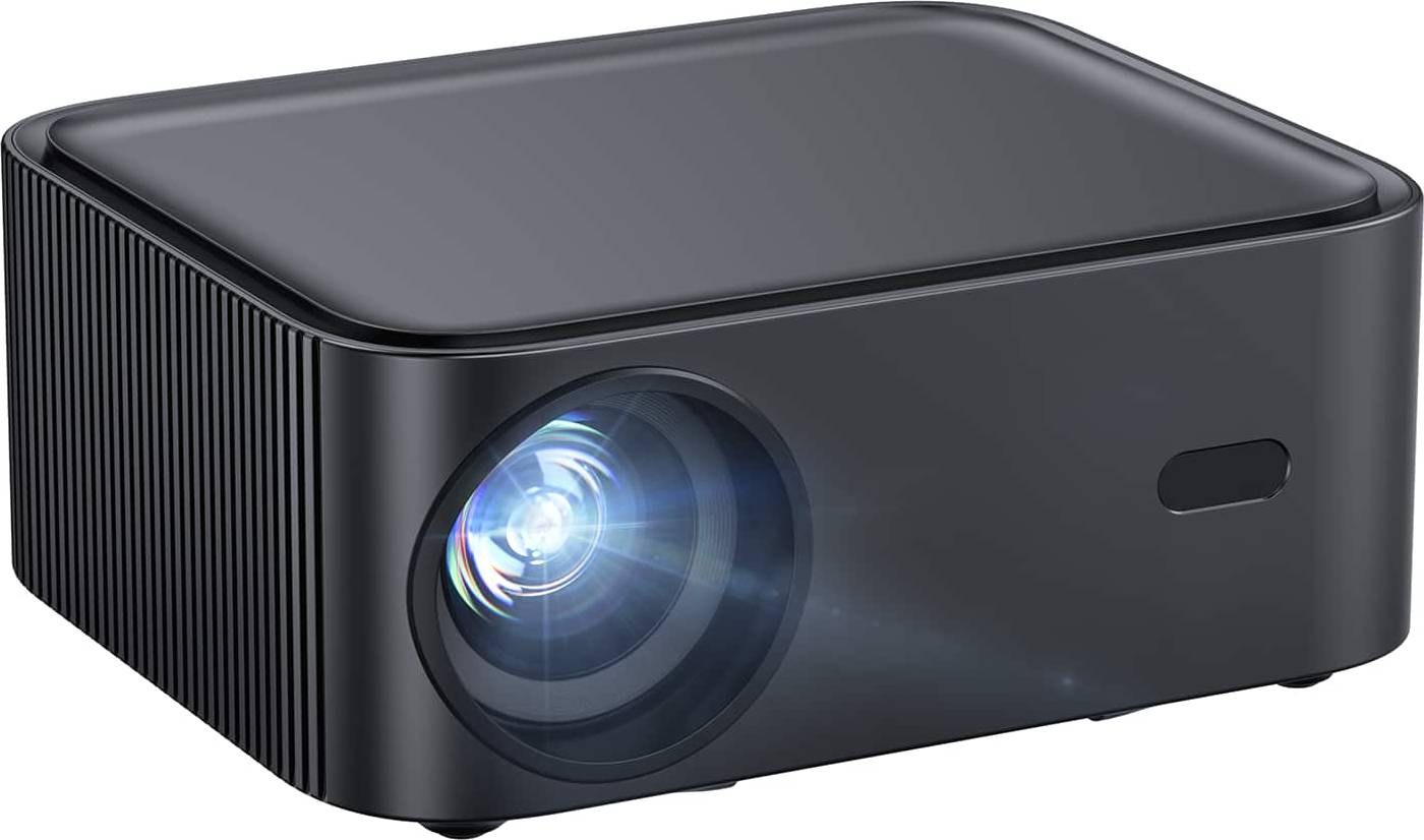 Projector 4k Happrun 1080p Smart Projector 4K Decoding