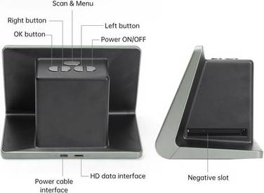 Slide Scanner 24MP Sensor 7 LCD Grey