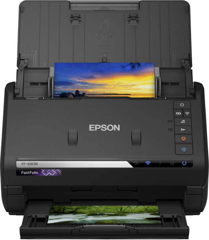 Photo scanner Epson FastFoto FF-680W Wireless High-Speed Photo Document Scanning System