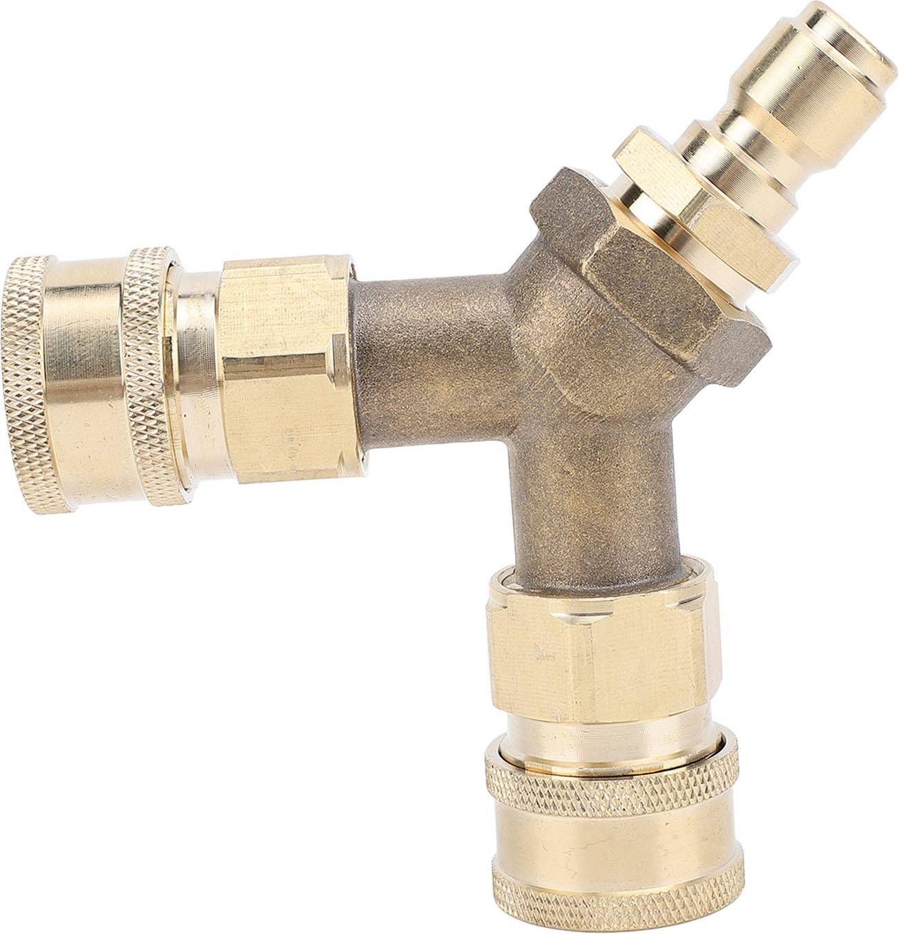 Pressure Washer Tee Splitter Coupler