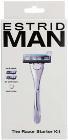 Estrid The Face Razor Starter Kit Chrome Rakning