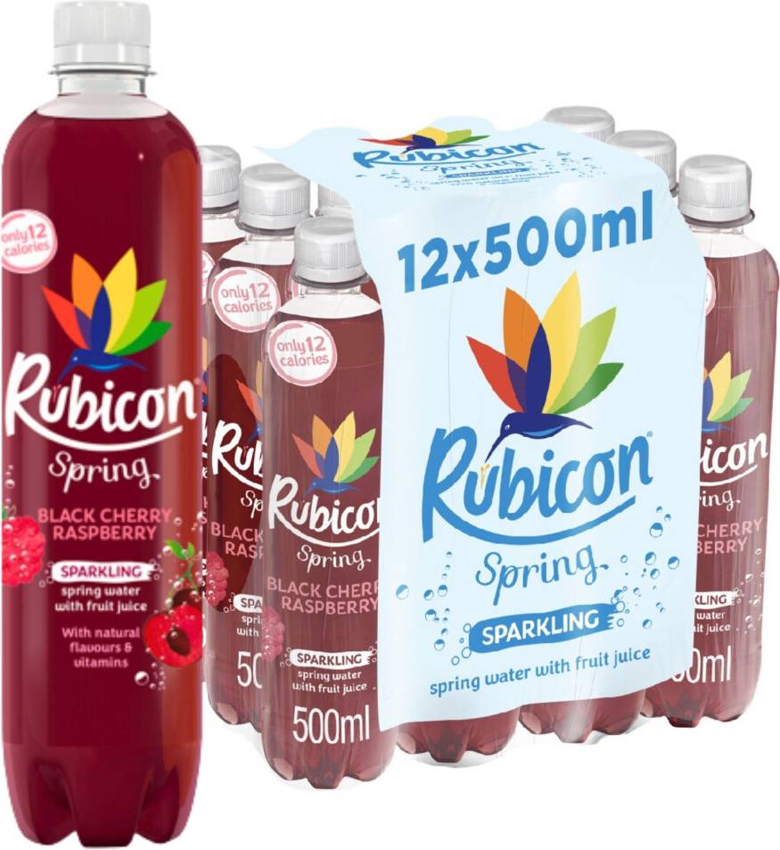 Spring 12 Pack Black Cherry Raspberry 12 x 500 ml